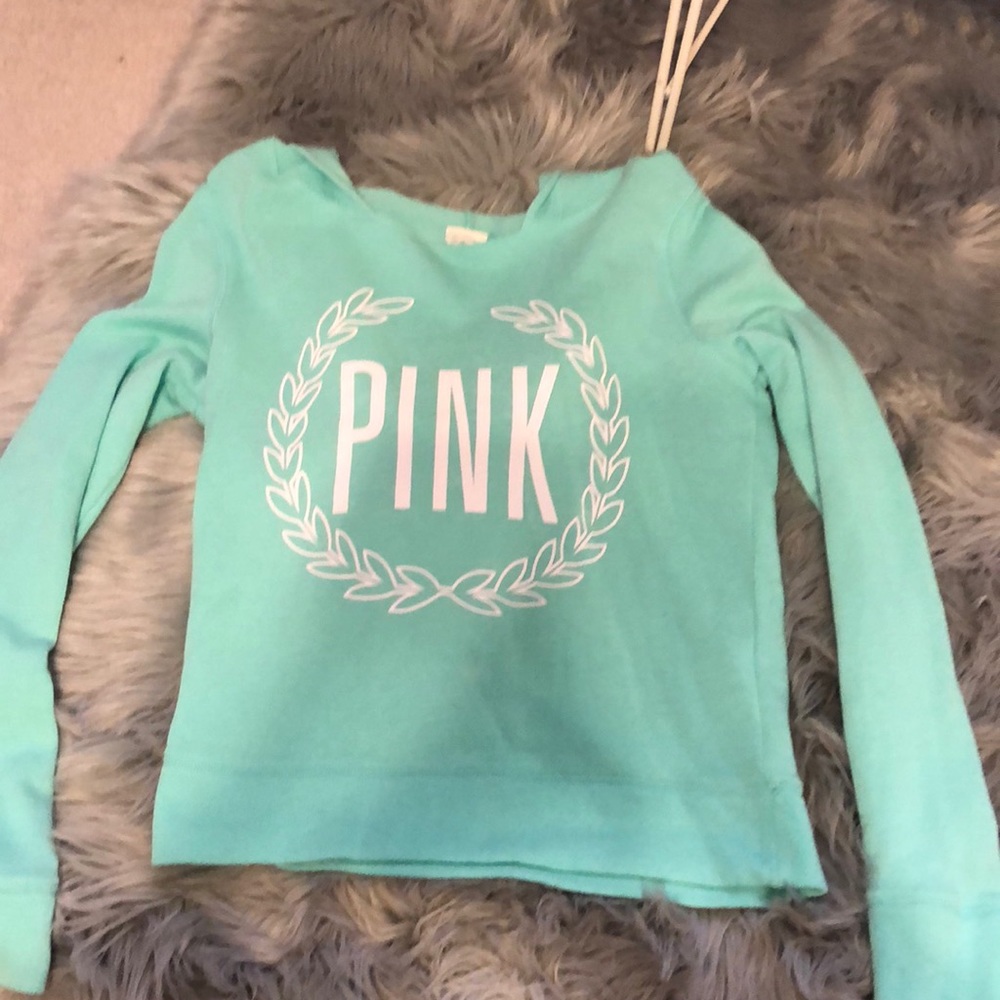 Pink hoodie